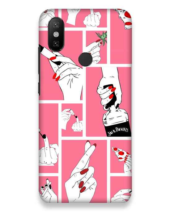 Bad Girl  |  Xiaomi Mi A2 Phone Case