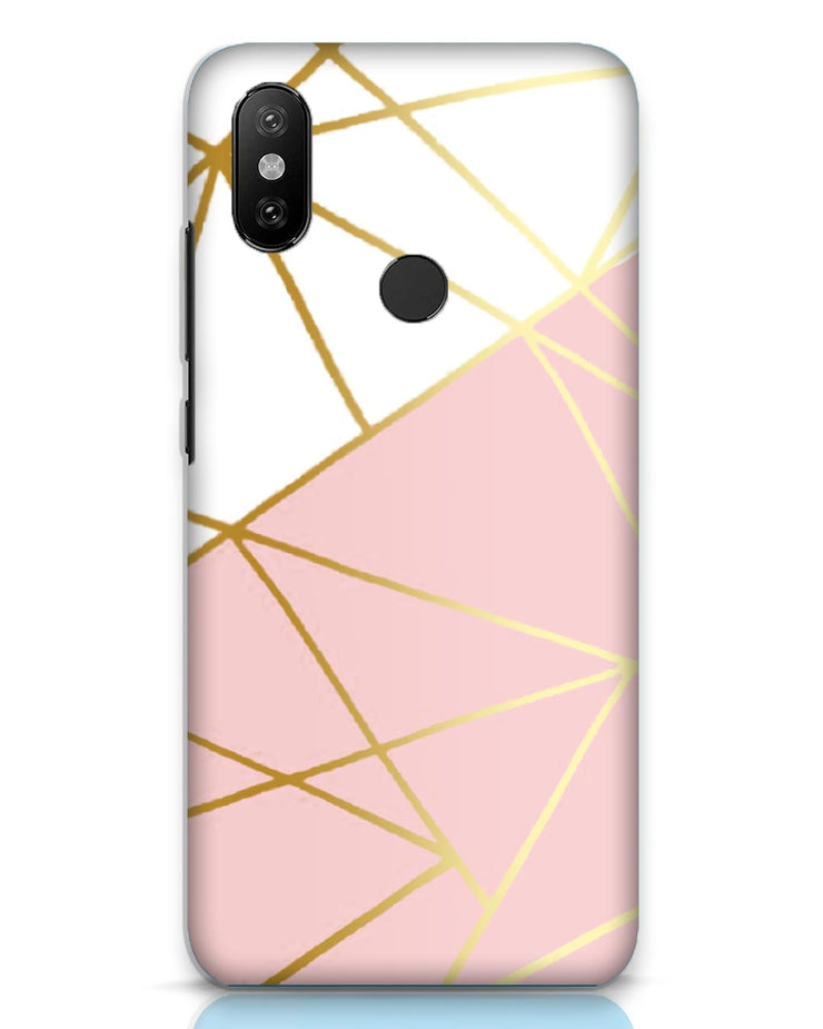 Pink & Gold | xiaomi mi a2 Phone Case