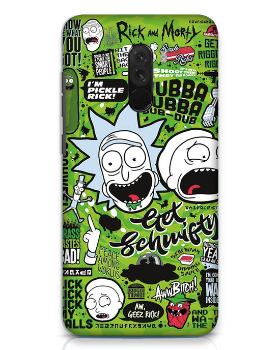 Rick and Morty adventures fanart  | xiaomi poco f1 Phone Case