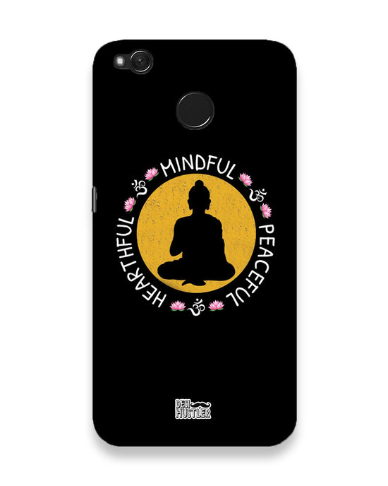 MINDFUL HEARTFUL PEACEFUL | xiaomi redme 4 Phone Case
