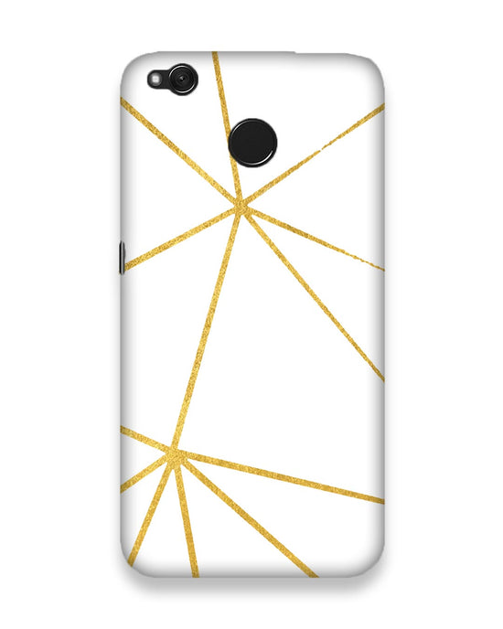 White & Gold | Xiaomi Redmi note 4 Phone Case