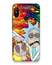 Rick and Morty psychedelic fanart  | Xiaomi Redmi 6 Pro Phone Case