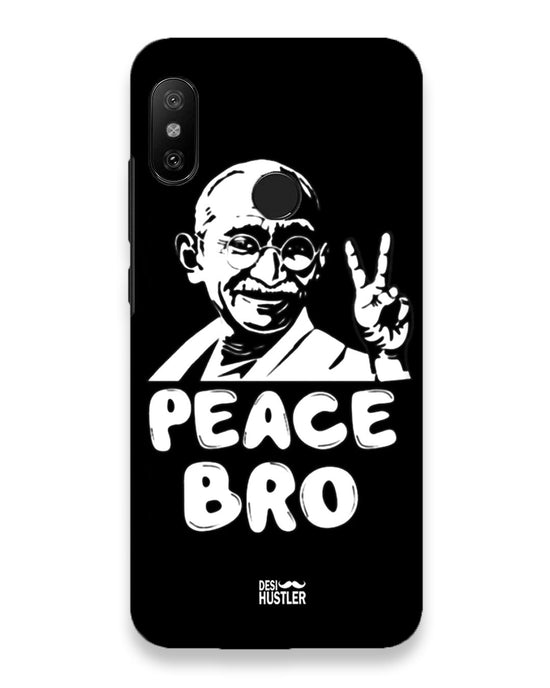 Peace bro  | xiaomi redme 6pro Phone Case