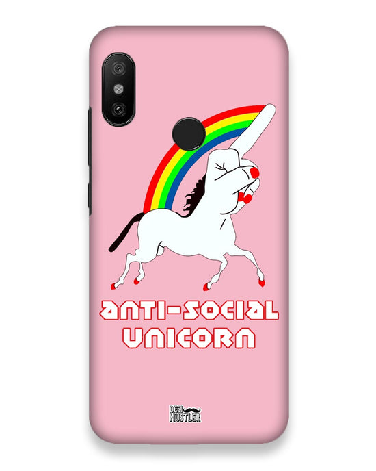 ANTI-SOCIAL UNICORN  |  xiaomi redme 6pro Phone Case