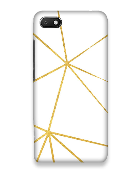 White & Gold| Xiaomi Redmi 6 A Phone Case