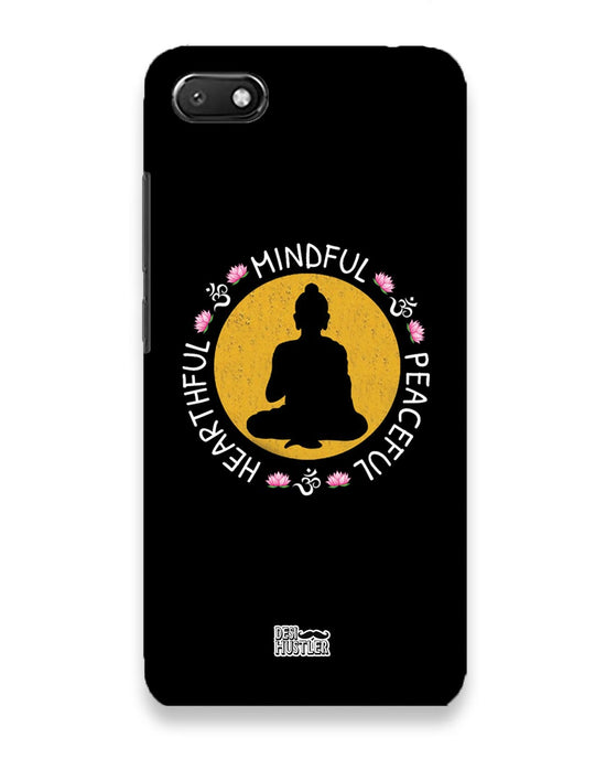MINDFUL HEARTFUL PEACEFUL | xiaomi redme 6A Phone Case