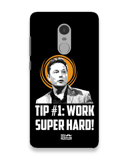 Work super hard | Xiaomi Redmi Note 4 Phone Case