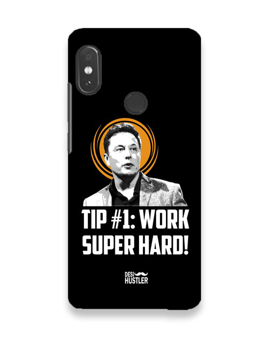 Work super hard | xiaomi redme note 5 pro Phone Case