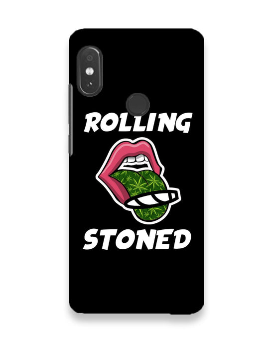 Rolling stoned Black| Xiaomi Redmi Note 5 pro Phone Case