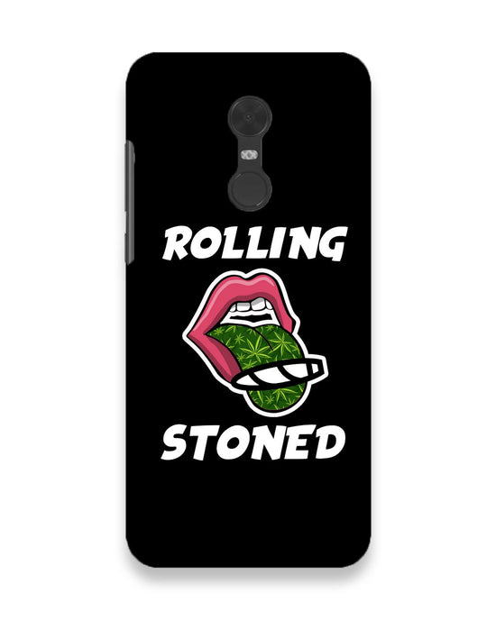 Rolling stoned Black | Xiaomi Redmi Note 5 Phone Case