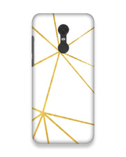 White & Gold | Xiaomi Redmi note 5 Phone Case