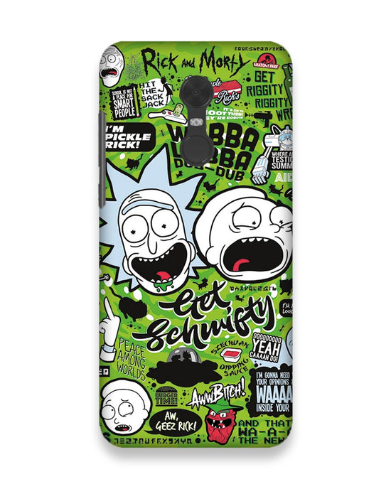 Rick and Morty adventures fanart   | Xiaomi Redmi note 5 Phone Case