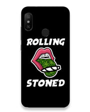 Rolling stoned Black | xiaomi readmi 6pro Phone Case