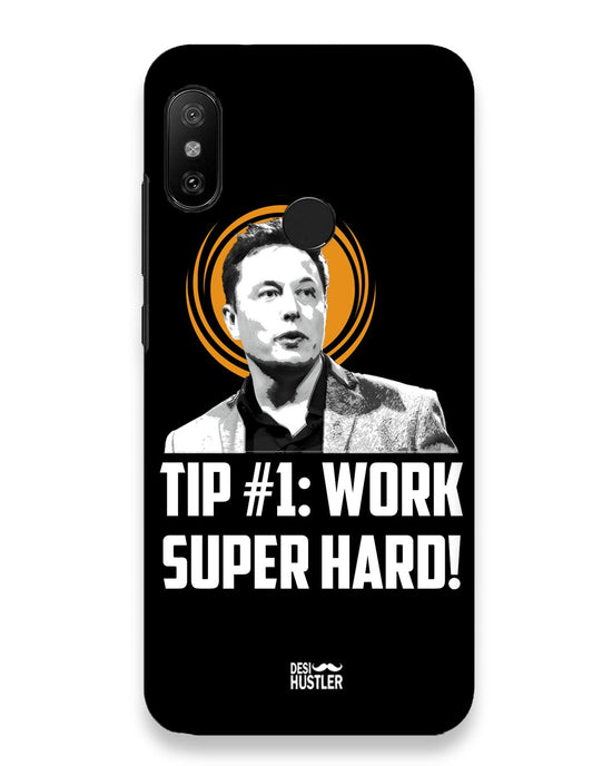 Work super hard | xiaomi redme note 6 pro Phone Case