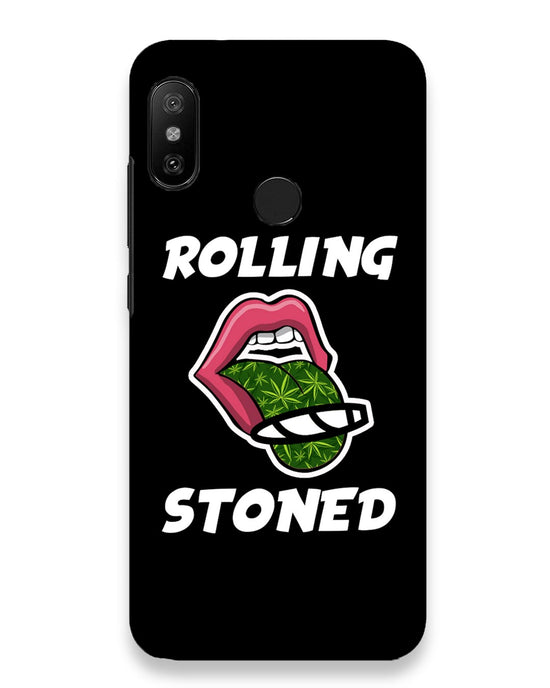 Rolling stoned Black | Xiaomi Redmi Note 6 Pro Phone Case