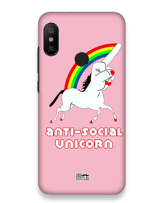 ANTI-SOCIAL UNICORN  |  xiaomi redme note 6 pro Phone Case