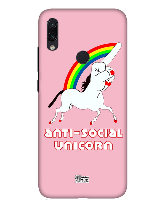 ANTI-SOCIAL UNICORN  |  Xiaomi Redmi Note 7 Pro Phone Case