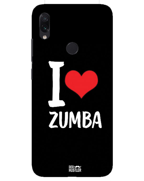 I love Zumba | Xiaomi Redmi Note 7s Phone Case