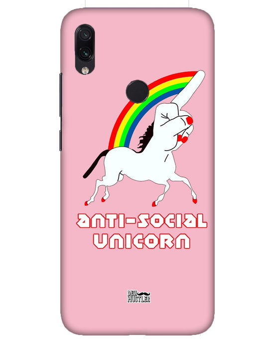 ANTI-SOCIAL UNICORN  |  Xiaomi Redmi Note 7s Phone Case