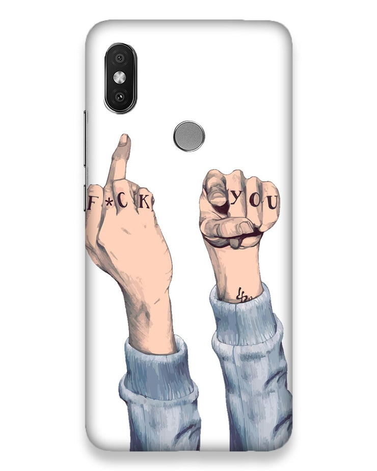 F*ck you | Xiaomi Redmi y2 Phone Case