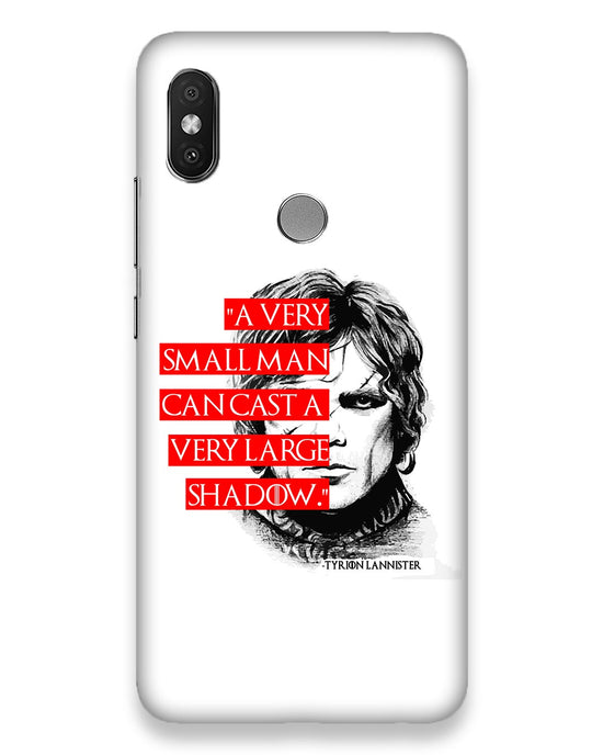 Small man can cast a Large shadow | Xiaomi Redmi Y2 Phone Case