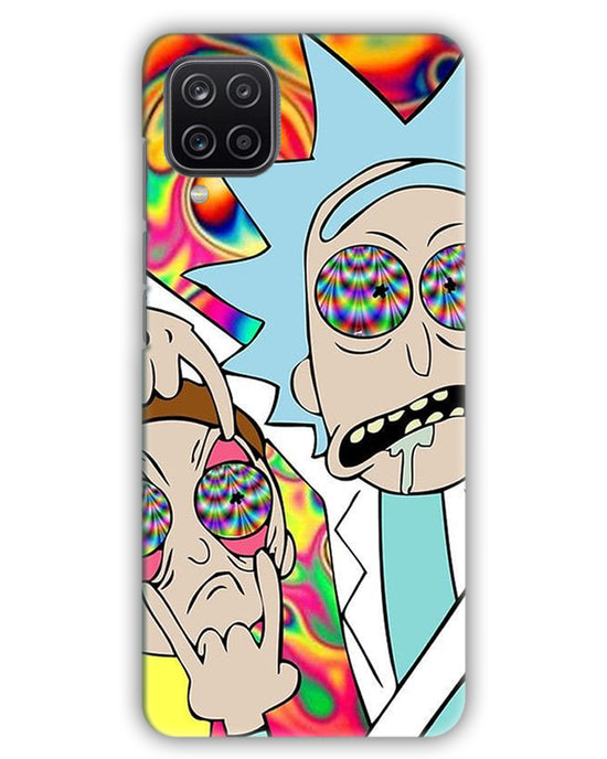 Rick and Morty psychedelic fanart  |  Samsung Galaxy M12  Phone Case