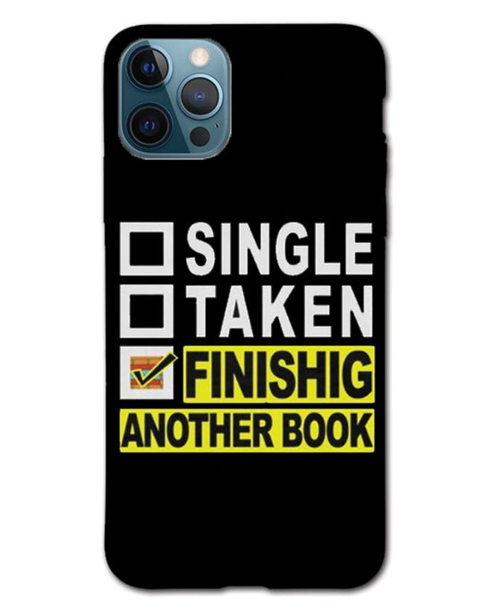 Bibliophile status |  iPhone 12 pro max  Phone Case