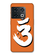 Saffron AUM the un-struck sound Brown |  OnePlus 10 Pro  Phone Case