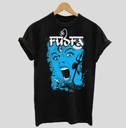 Mighty Rudra - The Fierce One | | Half sleeve black Tshirt