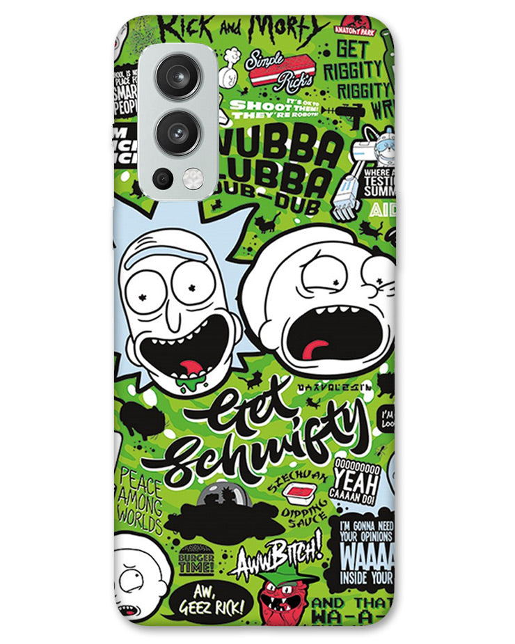 Rick and Morty adventures fanart | OnePlus Nord 2 Phone Case