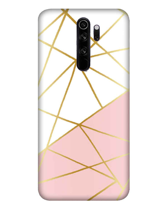 Pink & Gold |  Redmi note 8 pro Phone Case