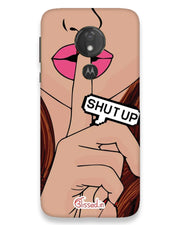 Shutup | moto g7 power Phone Case