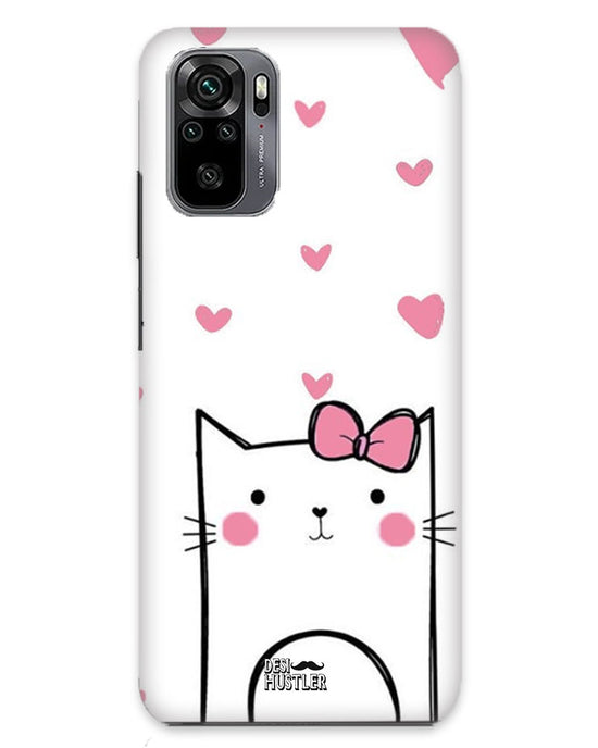 Kitty love | redmi note 10  Phone Case