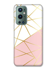 Pink & Gold  |  OnePlus 9 Pro Phone Case