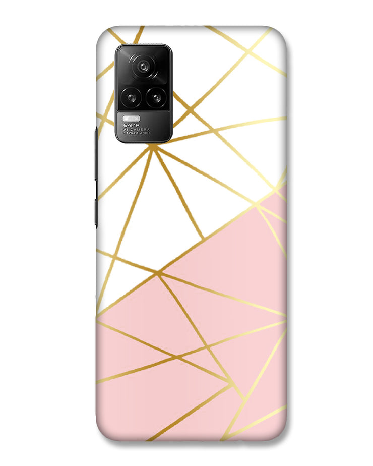 Pink & Gold  |  Vivo Y73 Phone Case