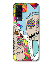 Rick and Morty psychedelic fanart |  Vivo Y31 Phone Case