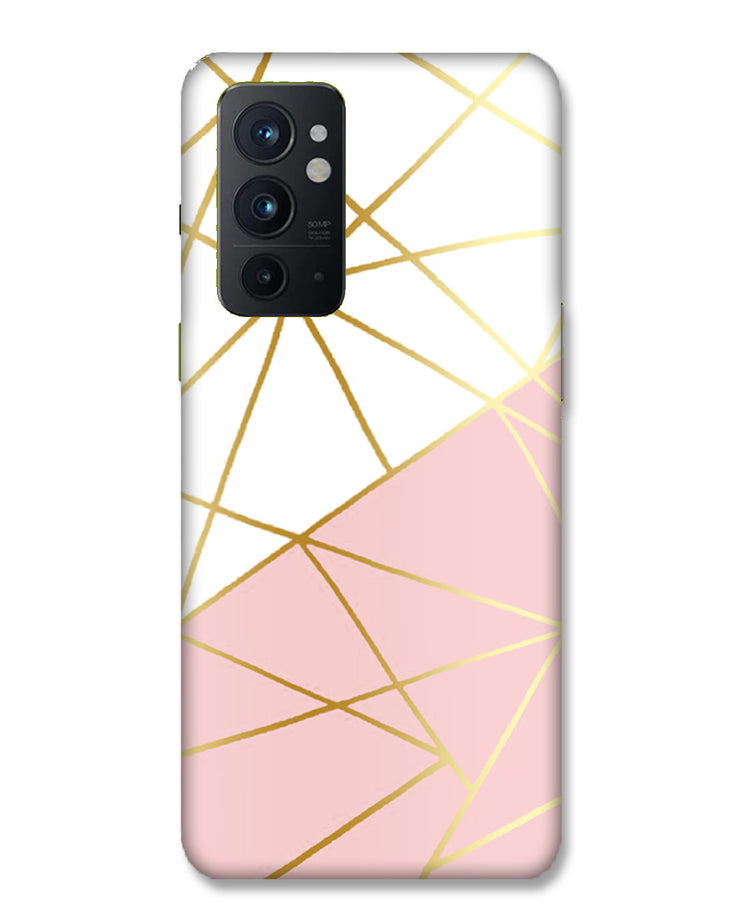 Pink & Gold |  OnePlus 9RT Phone Case