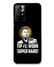 Work super hard | Redmi Note 11T 5G Phone Case