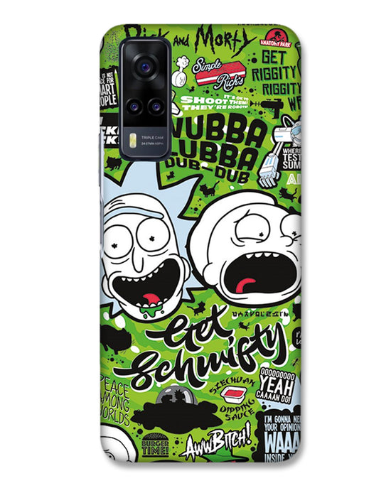 Rick and Morty adventures fanart | Vivo Y31 Phone Case
