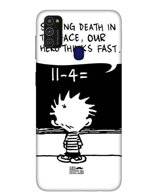 Our Hero Thinks Fast | samsung m 21 Phone Case
