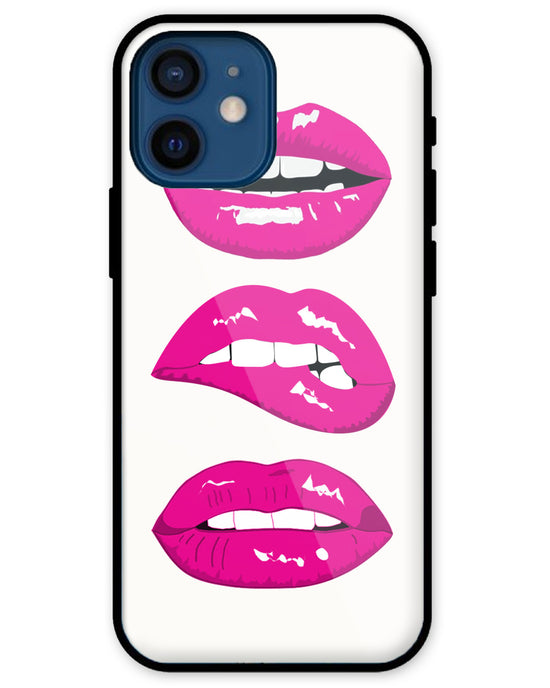 Sassy Lips | iPhone 12 Mini glass  Phone Case
