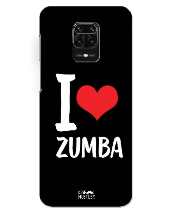 I love Zumba  | redmi note 9 pro max   Phone Case