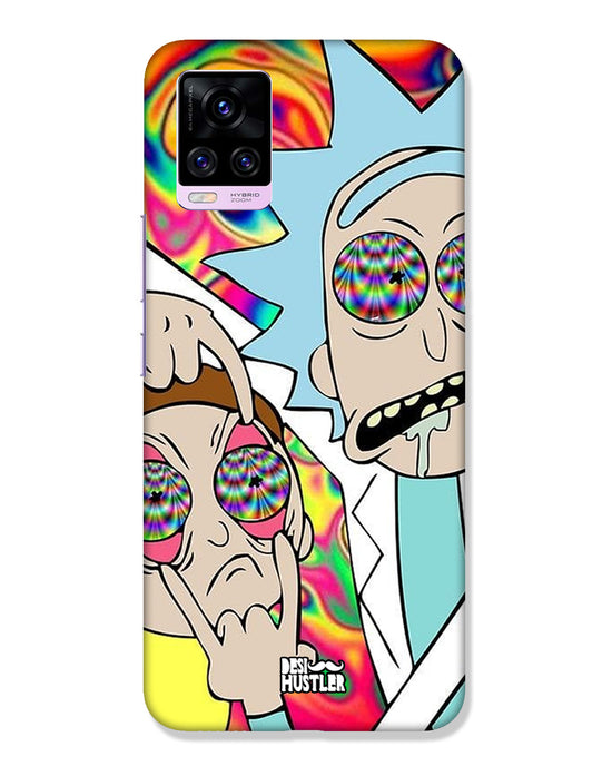 Rick and Morty psychedelic fanart |  Vivo V20 Pro Phone Case