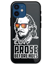 Prose before hoes |  iPhone 12 Mini glass Phone Case