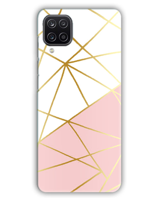 Pink & Gold  |  Samsung Galaxy M12  Phone Case
