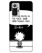 Our Hero Thinks Fast | Redmi Note 10 Pro Phone Case