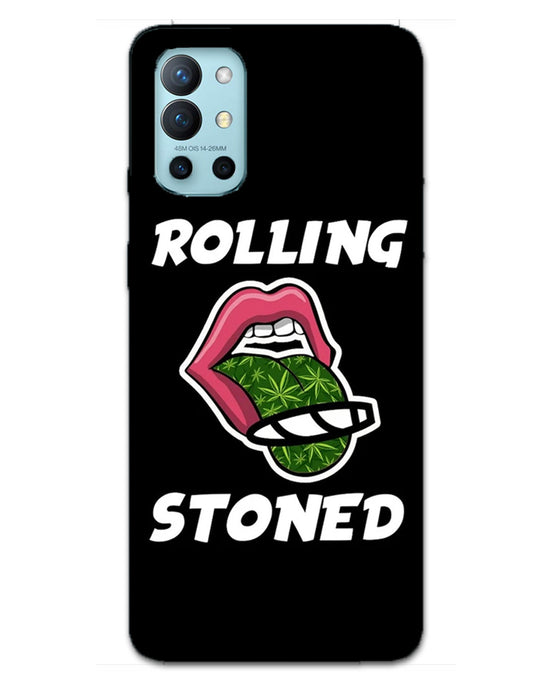 Rolling stoned Black |  one plus 9R Phone Case