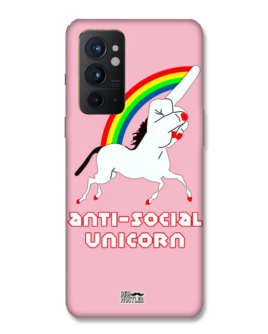 ANTI-SOCIAL UNICORN  | OnePlus 9RT Phone Case