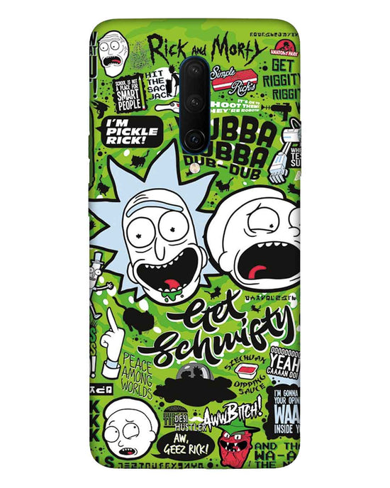 Rick and Morty adventures fanart | OnePlus 7T Phone Case