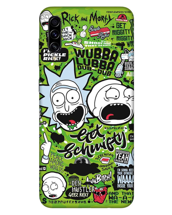 Rick and Morty adventures fanart | Samsung Galaxy A50s Phone Case